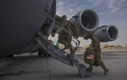 Troupes américaines au départ d'Afghanistan