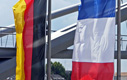 Drapeaux de France et d'Allemagne