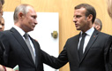Vladimir Poutine avec un politicien français